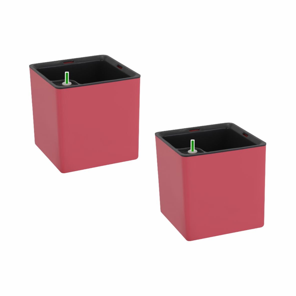 GARDENCIA Self Watering Flower Pots for Indoor Gardening/Rectangle Pot with Polypropylene UV Material/Columbus Pot (Baby Pink, Pack of 2) (B0CD4BQGY4) Amazon Price History, Amazon Price Tracker