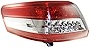 Evan-Fischer Tail Light Assembly Compatible with 2010-2011 Toyota Camry Outer USA Built Driver Side