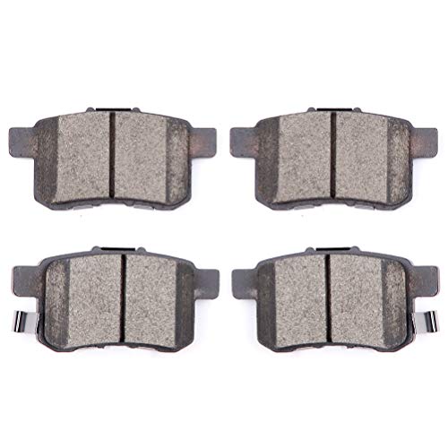 Image of SCITOO Ceramic Brake Pads Kits, 4pcs Rear Brakes Pads Set fit for 2009-2010 for Acura TSX,2008-2012 for Honda for Accord
