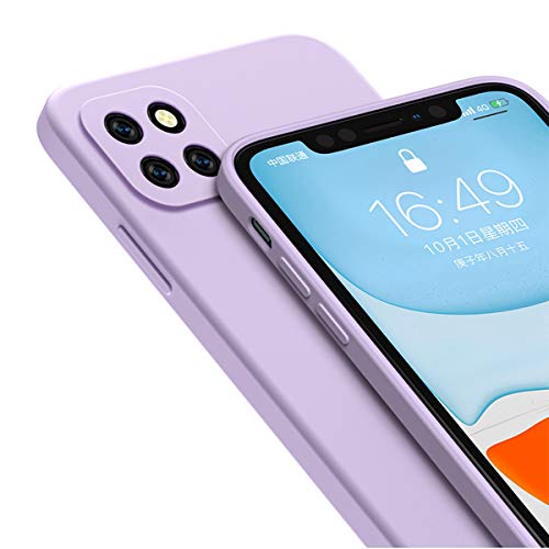 UKDANDANWEI Capa Enjoy 20 5G, suporte de anel de metal fino com rotação de 360 graus, capa magnética