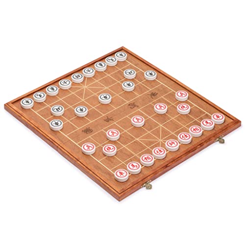 Juego de Ajedrez Chino Xiangqi con Tablero Plegable 16.3" miniatura 1