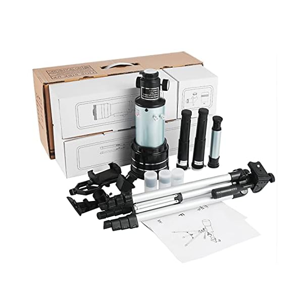 Teleskop für Astronomie 30070 Starter Scope mit ausziehbar Stativ、Suchfernrohr、Handy-Clip-Sternbeobachtung-Tragbar und… – Bild 8