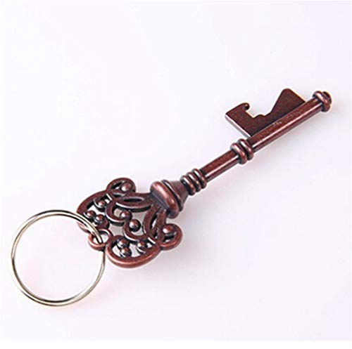 Toporchid Key Portable Bottle Opener Beer Bottle Can Opener Hangings Ring Keychain Tool(Copper） #TOP18