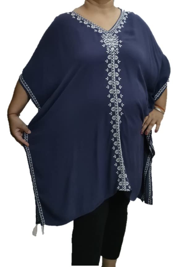 Handcrafted Cotton Kaftaan: Jaipuri Elegance