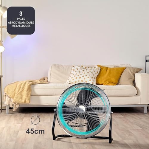 Ventilateur de table anti-dérapant BLACK+DECKER pour refroidir efficacement un bureau - 5