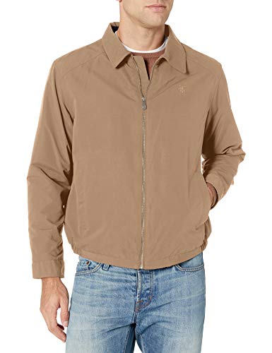 Hart Schaffner Marx Men's Windbreaker, Beige, Large