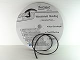 Flexline Windshield Auto Glass Universal Inverted Molding Trim Rubber 14.5mm 15' UM1511BR