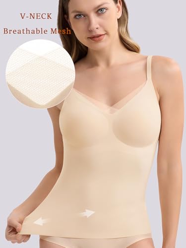 V Lace Wireless Camisole Tank Tops for Women Seamless Spaghetti Straps Camis2