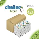 Chelino Nature Pieluchy dziecięce rozmiar 1 (1-3 kg), 252 pieluchy