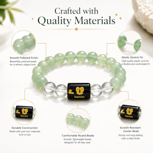Image of Zodiac Crystal Bracelet for Men & Women