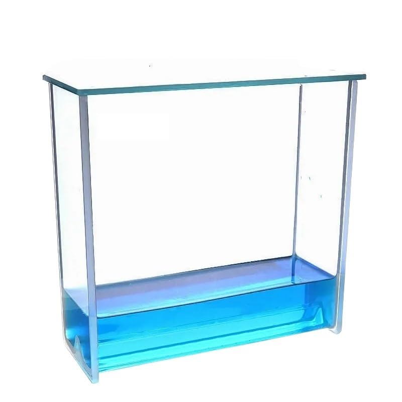 Cuve carrée en verre double TLC pour séparation nette des solvants