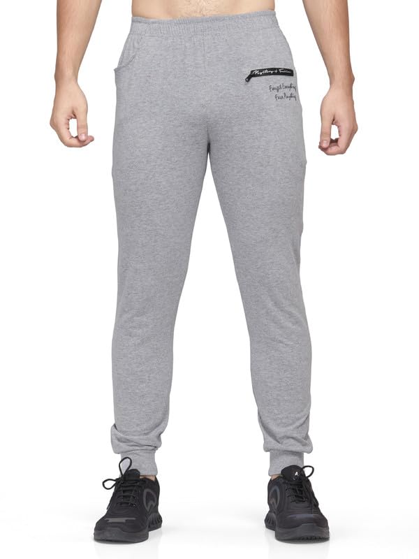 ESSA Men's Slim Fit Track Pants - Grey