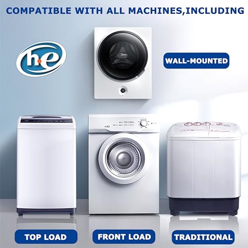 Washing Machine Cleaner Tablets - 32 Pack for Front Load or Top Load Washer