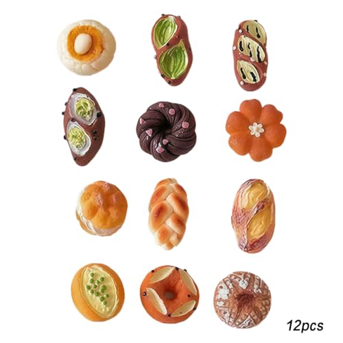 12 imanes decorativos mini para refrigerador miniatura 3