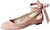 Mandelförmige Zehenpartie Kenneth Cole New York Damen-Ballerinas Wilhelmina 7 mit Knöchelbandage, Pink (Rose), 40 EU