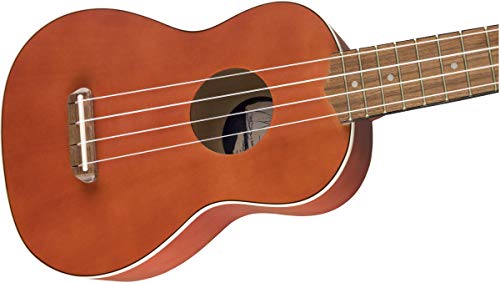 Fender Venice Ukulélé soprano Naturel - Les Beatles, Paul McCartney, John Lennon, RIngo Starr, George Harrison Fender Venice Ukulélé soprano Naturel – Image 6