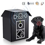 【Dispositivo de ladrido de perros a prueba de agua IPX7】 Control ultrasónico de la piel del perro resistente a la intemperie, duradero, resistente a la intemperie, material ligero e impermeable, seguro para uso en interiores y exteriores en cualquier condición climática.