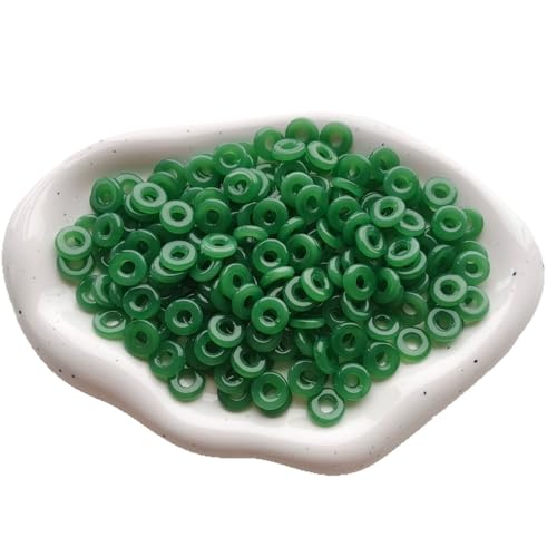 Bague en silicone pour fabriquer un pendentif percé en perles en vrac 12mm