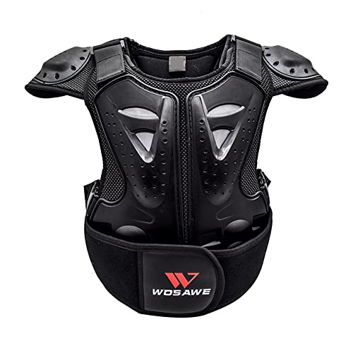 Gilet de Protection pour Enfant - Armure Dorsale pour Moto, Vélo, Ski et Équitation