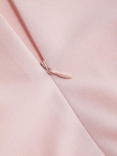 CIDER Mini Dress Bowknot Bubble Hem High Waist Cocktail Party Dresses Elegant Short Sleeve Boat Neck Dress4