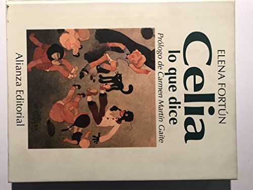 Celia lo que dice [Spanish] 8420696617 Book Cover