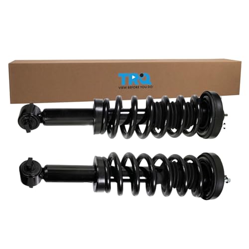 Image of TRQ Front Shock & Spring Strut Assembly Set Driver & Passenger Side Compatible with 2015-2020 Ford F-150