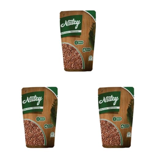 Image of Nutzy Premium Seeds (Alsi /Flax Seeds) 200gms (Pack of 3)