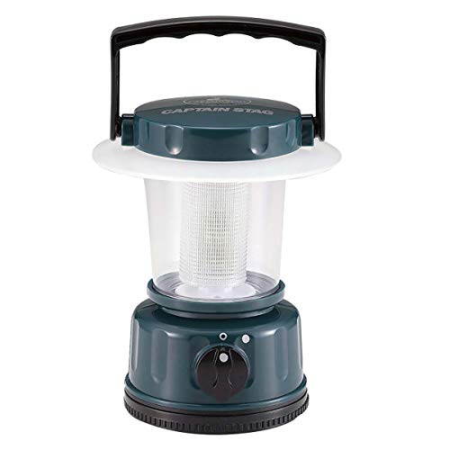 Captain Stag M-5122 Lantern, Regular LED, Green