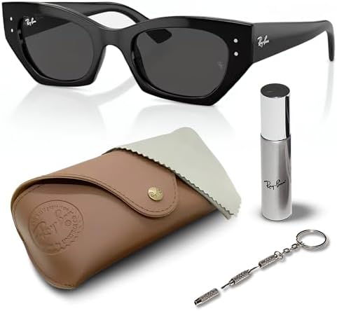 Amazon.com: Ray-Ban RB4430 Zena Bio-Based Sunglasses for Men
