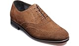 Oxford Shoes for Men – Classic half brogue design with elegant toe cap detail, perfect as leather dress shoes for men. Handmade in England – Expertly crafted in Northampton, the heart of British shoemaking since 1880. Premium Calf Leather – High-shin...