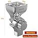 Metal Grain Mill Attachment for KitchenAid Stand Mixer, 12 Gear Adjustable Flour Mill Grain for Kitchenaid, Fit for Wheat, Corn, Oats, Nut