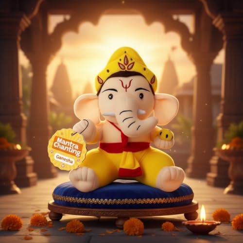 Image of Soft Plush Toy Set for Kids (ganeshji)