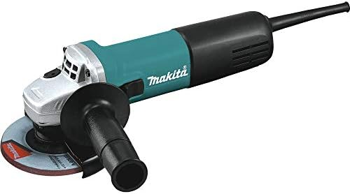 Makita 9557NB 4-1/2" Angle Grinder, with AC/DC Switch, Teal