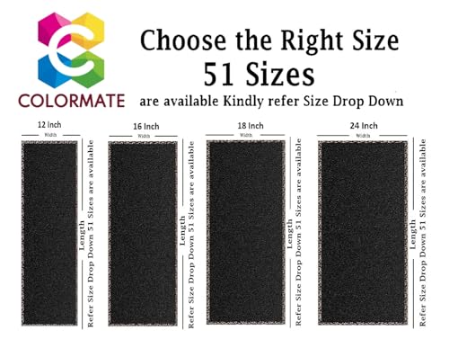Image of COLORMATE Premium Vinyl Privacy Frosted Black Glass Film (16x100 Inch) - Self-Adhesive Window Sticker Blackout Sheet Tint Wallpaper for Heat UV Blocking Window Blind Sun Protection. Sparkle Black