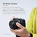 Canon EOS R50 V Mirrorless Camera (Body Only) – APS-C Digital Camera, Flip Screen 4K Video, Interchangeable Lens Camera for Vlogging, Content Creation, Streaming, Filming, Podcasts, TikTok