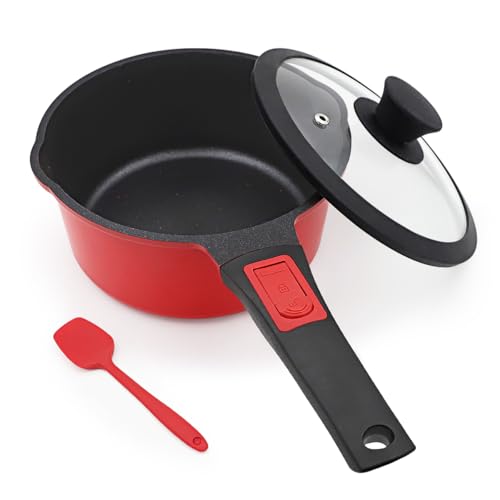 Bobikuke 2.3 Quart Nonstick Saucepan