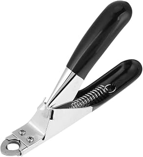 GOTOTOP Dog and Cat Pets Nail Clippers and Trimmers - with Safety Guard to Avoid Over Cutting, Free Nail File, Razor Sharp Blade,Professional Grooming Tool for Large and Small Animals(Black)
