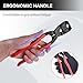 HAUTMEC 8 Inch Nail Puller Pliers Tool, High Leverage End Cutting Pliers, Nail Remover Tool with Anti-Slip Grip, CRV Steel End Cutting Nippers Tool for Pulling or Cutter Nails, Small Bolts and Wires