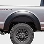 Bushwacker Extend-A-Fender Extended Rear Fender Flares | 2-Piece Set, Black, Smooth Finish | 20088-02 | Fits 2017-2022 Ford F-250 w/ 6.8' or 8.2' Bed, F-350 Super Duty w/ 8.2' Bed