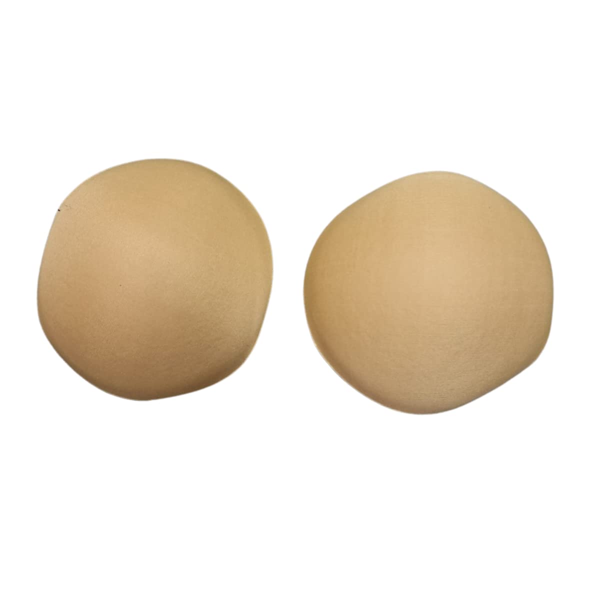 Bra Round Cups or Pads Removable Cotton Cups Inserts Bust Enhancer for Girls/Women for Dresses/Kurti/Bra/Blouse (1 Pair) (Beige) - Size 36-image-32