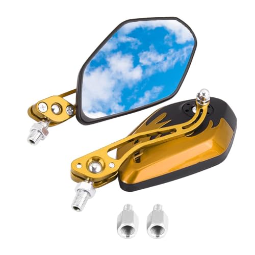 Rétroviseurs en aluminium pour personnaliser le guidon de votre moto