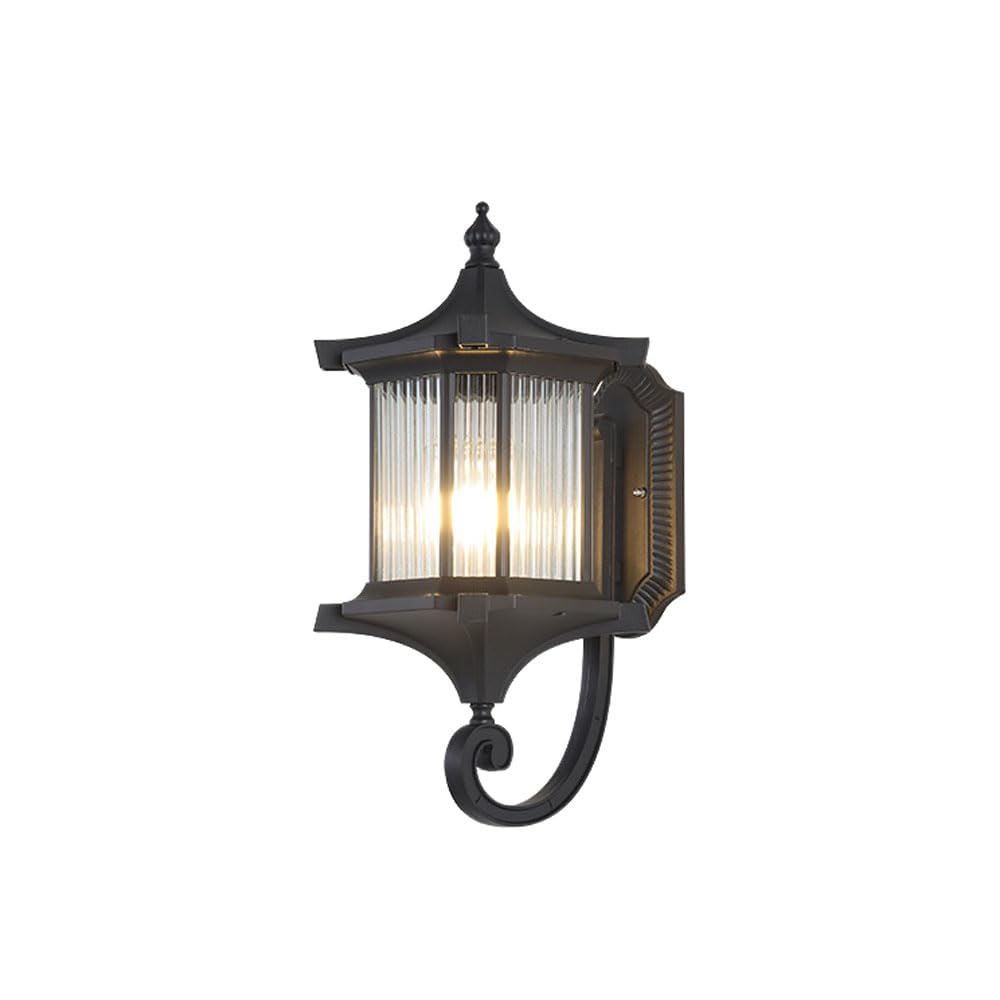 Applique Murale Extérieure E27 Étanche IP54 Luminaire Aluminium Jardin Balcon Villa Terrasse