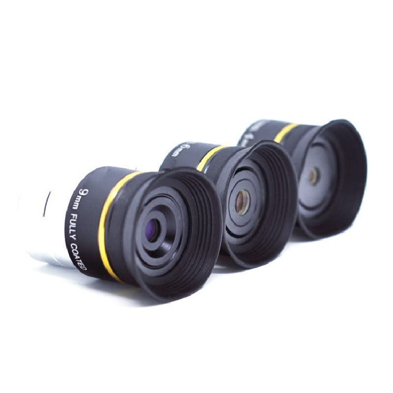 Accesorios para telescopios astronómicos ocular de metal 9mm recubierto 31,7mm 1,25" 4