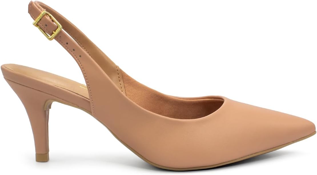 Scarpin Feminino Slingback Pelica Branco Off Vizzano 1185.700 em promoção! Veja a oferta e mais achadinhos de Sapatos sociais Hoje é o melhor dia para comprar Scarpin Feminino Slingback Pelica Branco Off Vizzano 1185.700 com aquele preço maroto! Promoção! Aproveite a oferta!