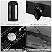 Goplus Rooftop Cargo Carrier Hard Shell, 14 Cubic Feet Waterproof Car Roof Cargo Carrier w/Dual Side Opening, Security Key, 165LBS Capacity, for 17” to 22.8” Wide Crossbar Rack, Vehicle Cargo Box