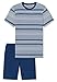 Produktbild Schiesser Jungen Kurzer Schlafanzug - Organic Cotton (Ll) Pyjamaset , dunkelblau, 164