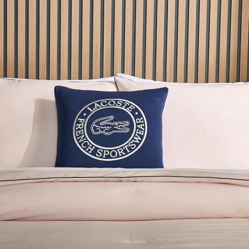 Lacoste Sportswear Decorative Pillow – 16" x 16" Square Throw