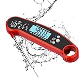 BESROY Termometro Cucina 2-3S Lettura Istantanea Termometro Carne per Cucinare e Grigliare Regali di Natale per Uomini Regali di Natale per Uomini