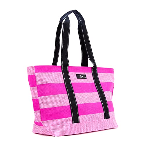 SCOUT Joyride - Large Sandproof Beach Bag For Women - Durable Mesh Woven Beach Tote Pool Bag - Fabric Lets Sand Escape