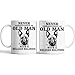 cogiceprint Funny Never Underestimate an Old Man with a Belgian Malinois Dog Dad Gifts Fathers Day Coffee Mug White Ceramic Cup 11oz, White11ozmug